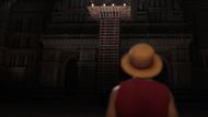 Luffy as seen in Lougetown (Image Source: Tomorrow Studios)